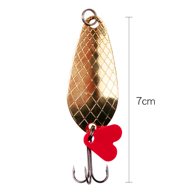 1PCS Metal Jigging Spinner Spo - огляд і ціна Fishing Hook Treble