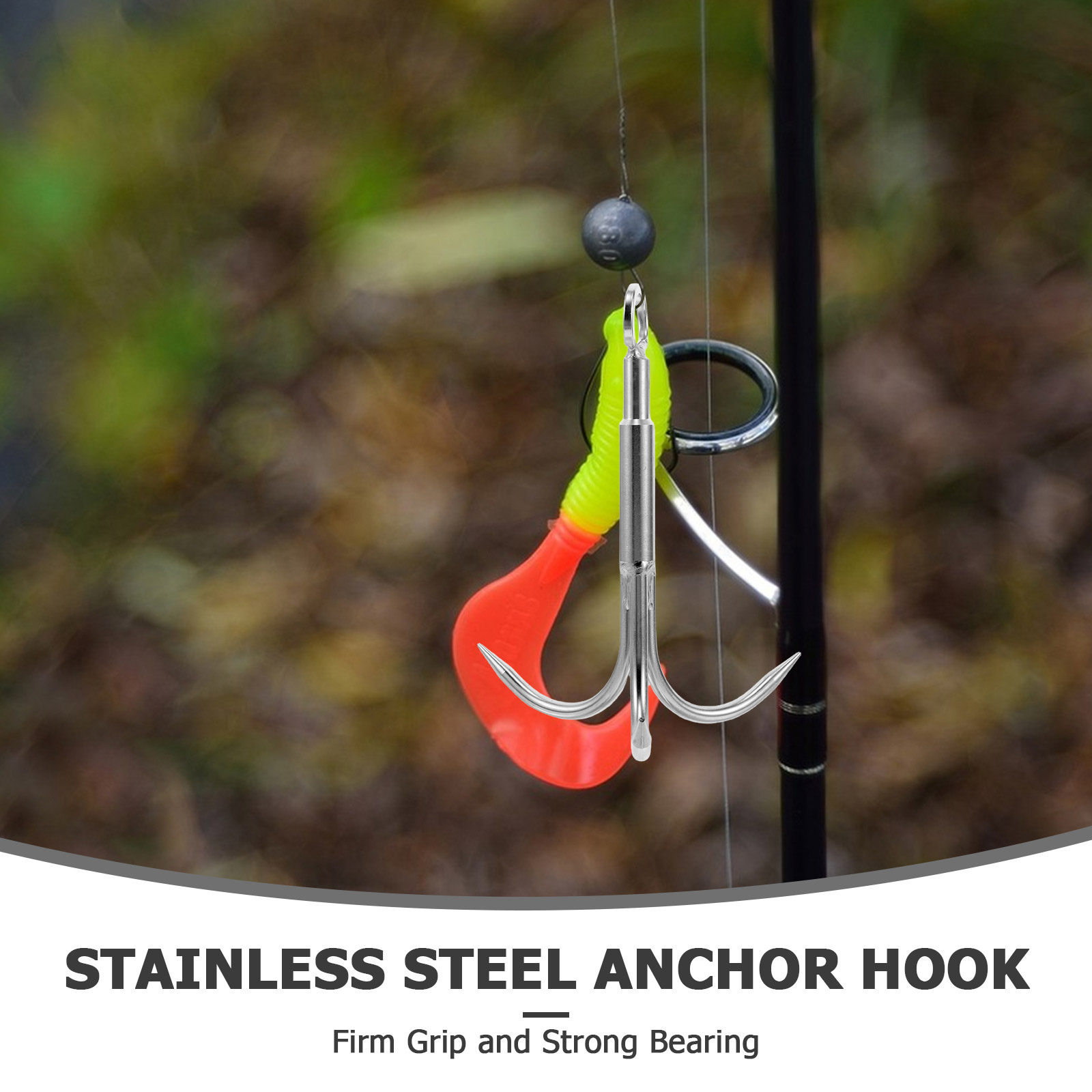 Hook Grappling for Pier Fishin - огляд і ціна Fishing Hook Stainless Steel