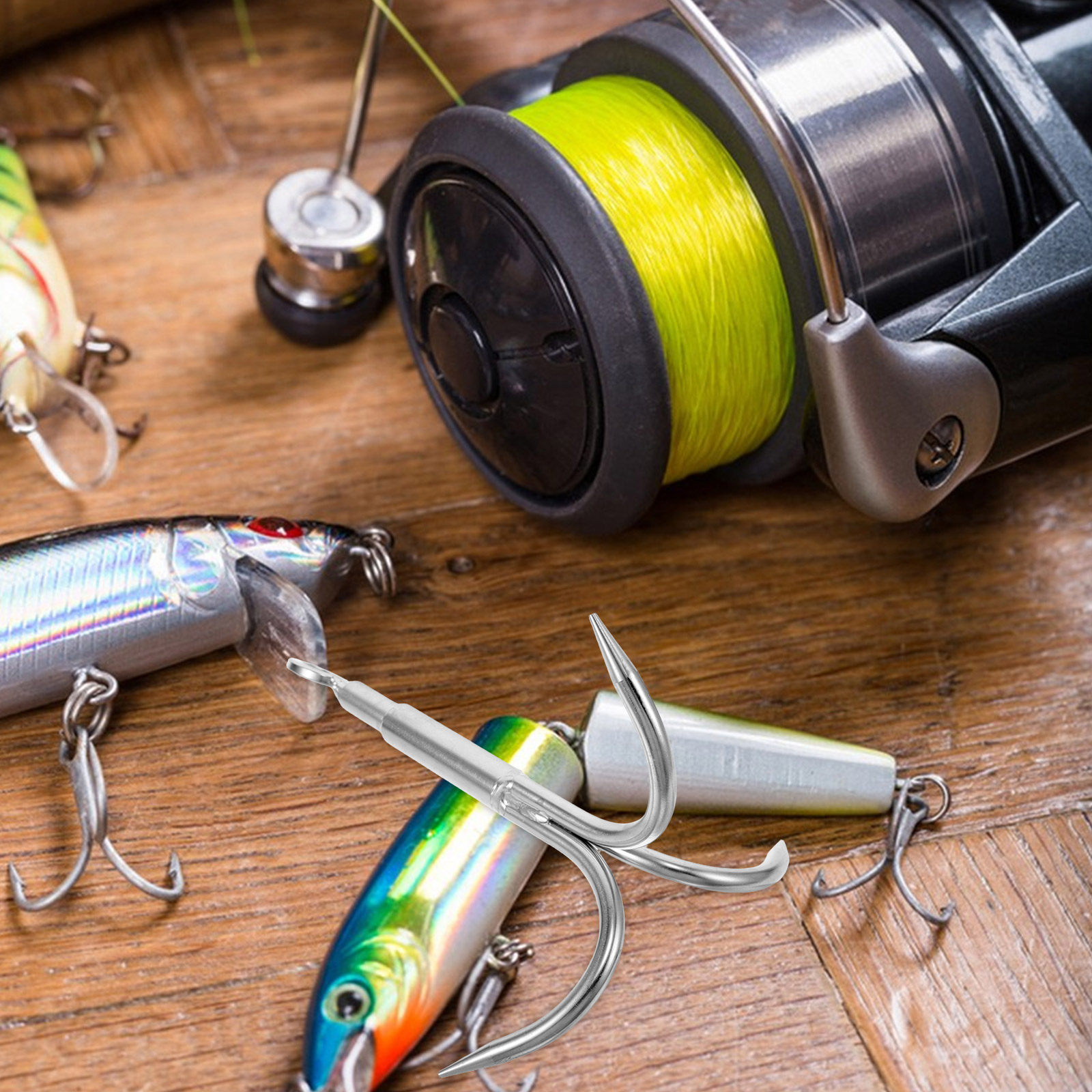 Hook Grappling for Pier Fishin - огляд і ціна Fishing Hook Stainless Steel