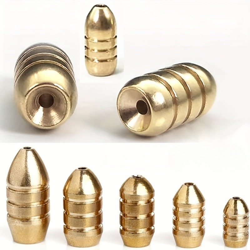 Wholesale 50pcs Golden Copper  - огляд і ціна Fishing Hook Jig