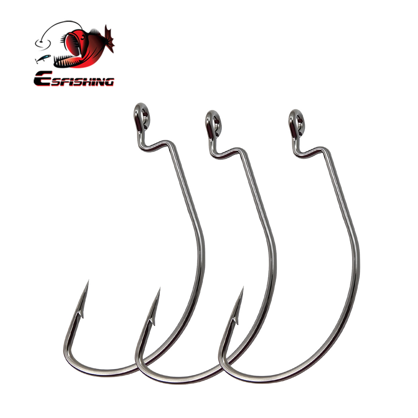 ESFISHING Offset Hook Carbon S - огляд і ціна Fishing Hook Offset