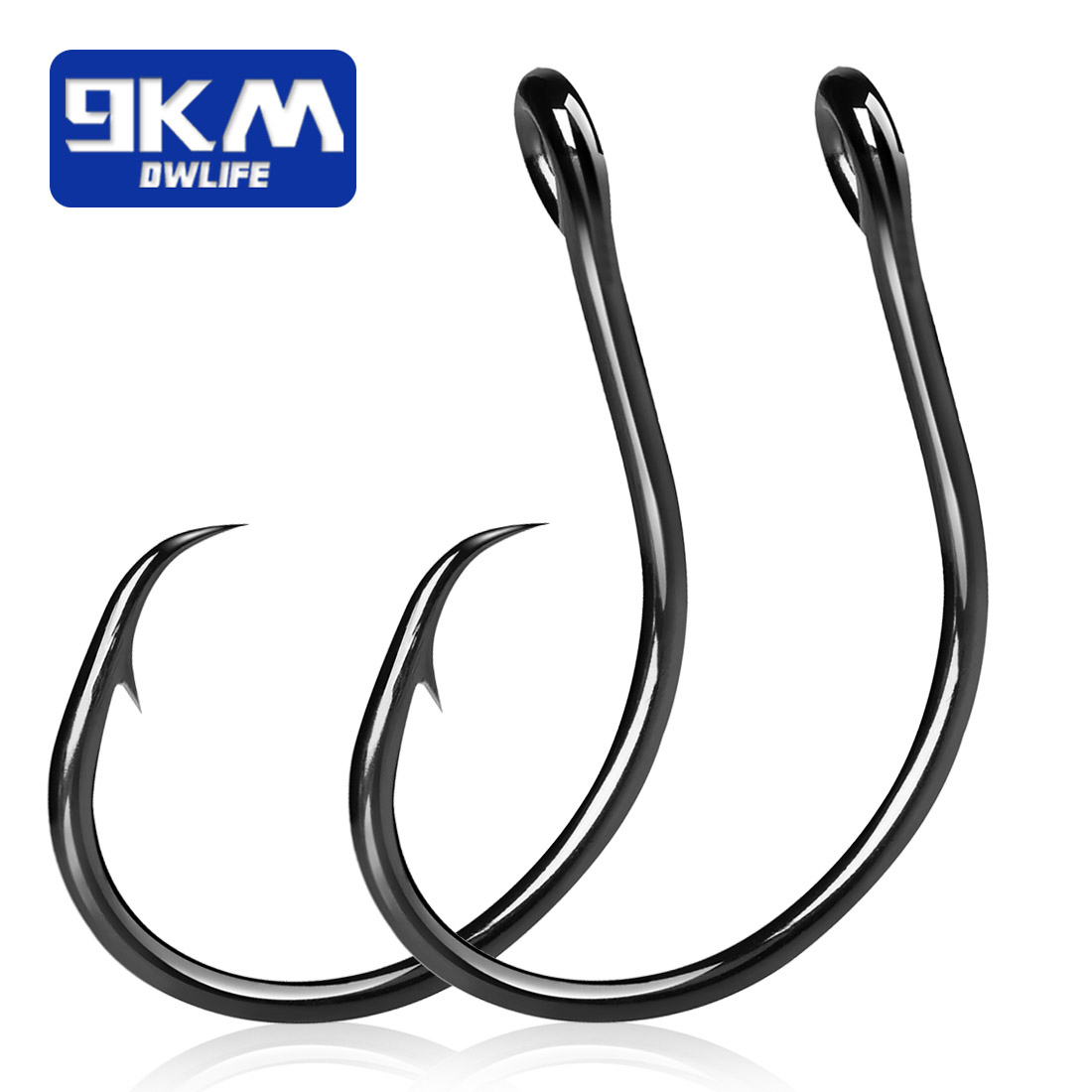 9KM 25-50Pcs Inline Wide Gap C - огляд і ціна Fishing Hook Circle