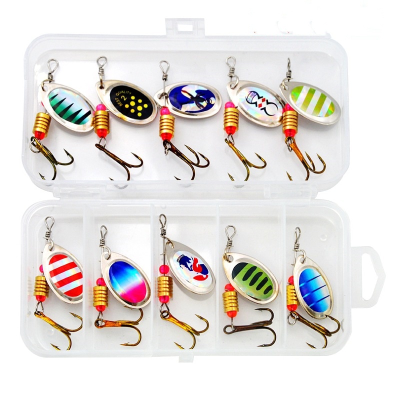 Fishing Lure Spinner Rotation  - огляд і ціна Fishing Hook Treble