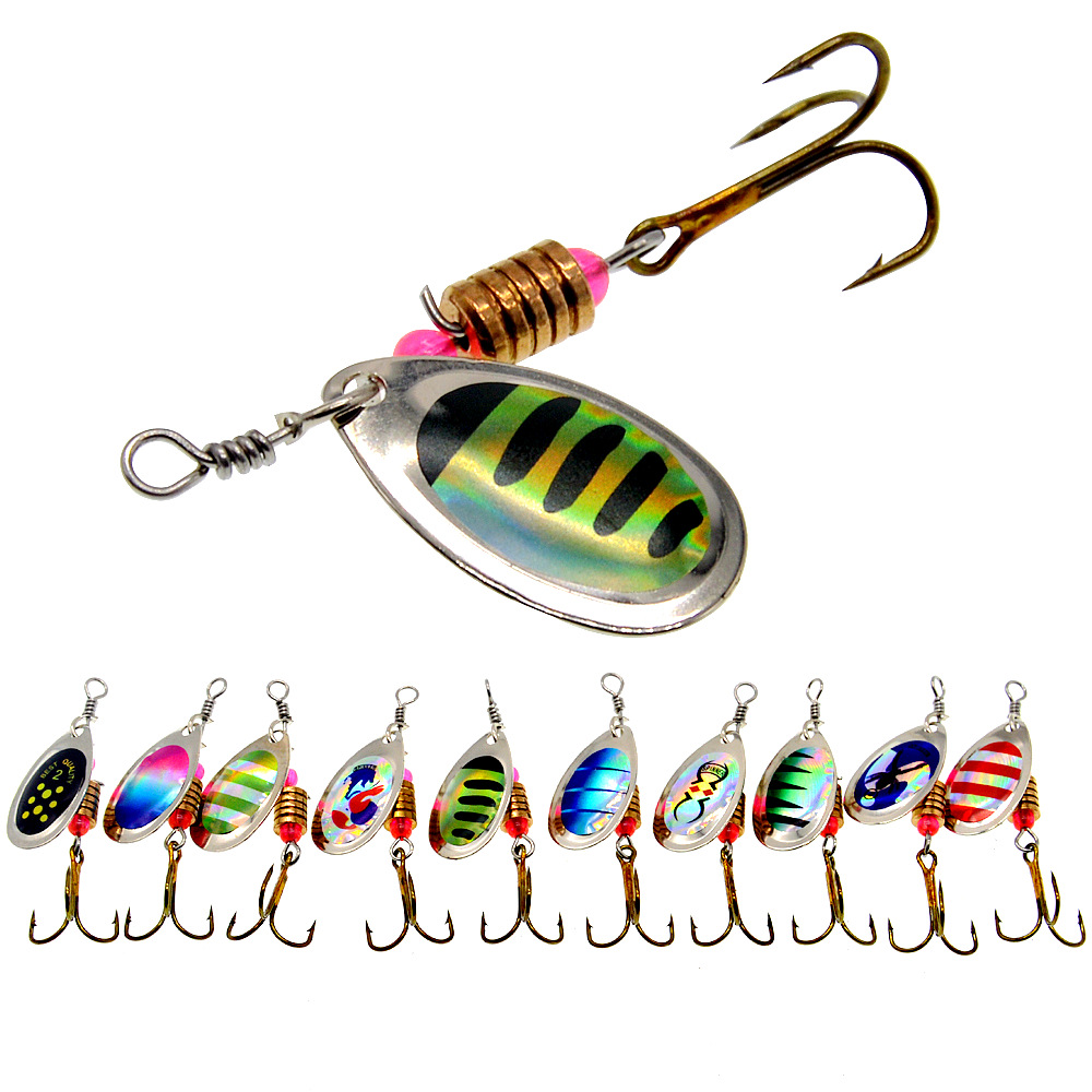 Fishing Lure Spinner Rotation  - огляд і ціна Fishing Hook Treble