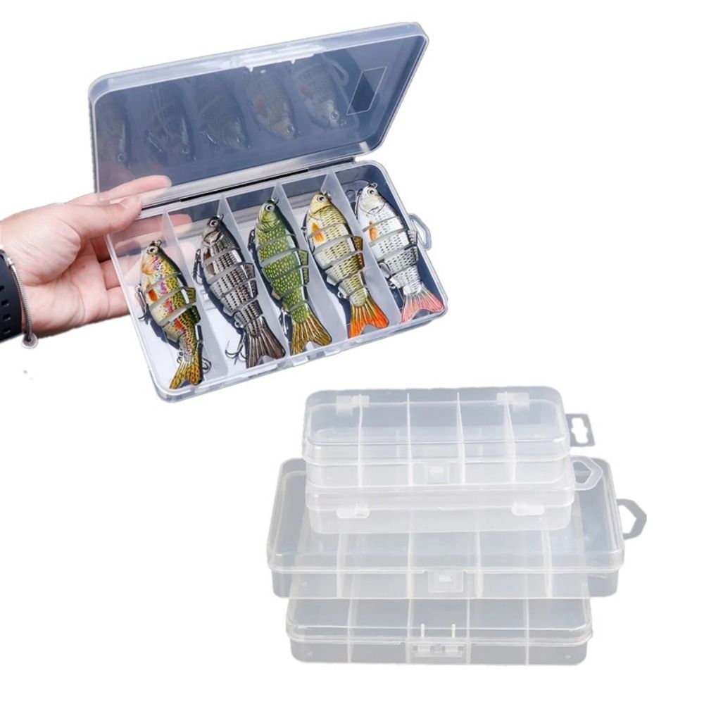 1/3pcs 3 Sizes of Plastic Fish - огляд і ціна Fishing Hook Box