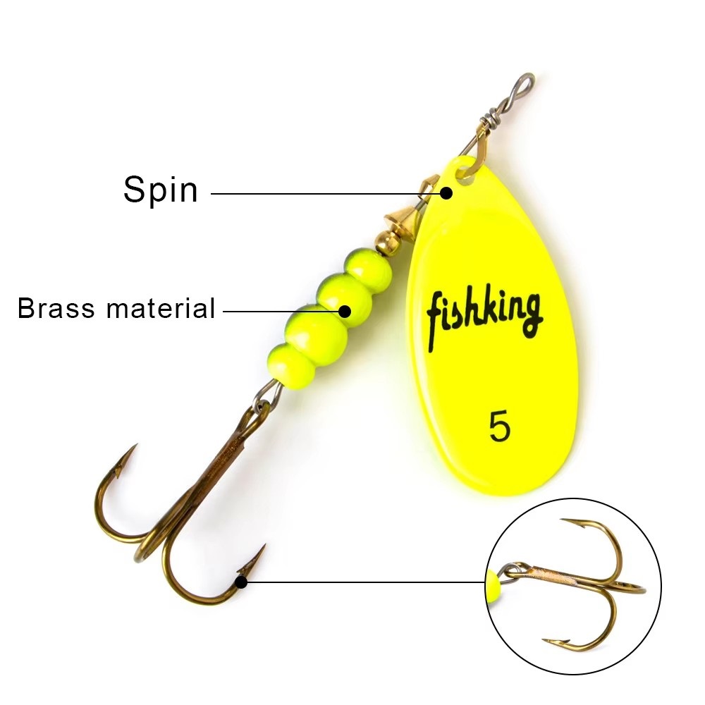NGB Spinner Bait 3.9g 4.6g 7.4 - огляд і ціна Fishing Hook Treble