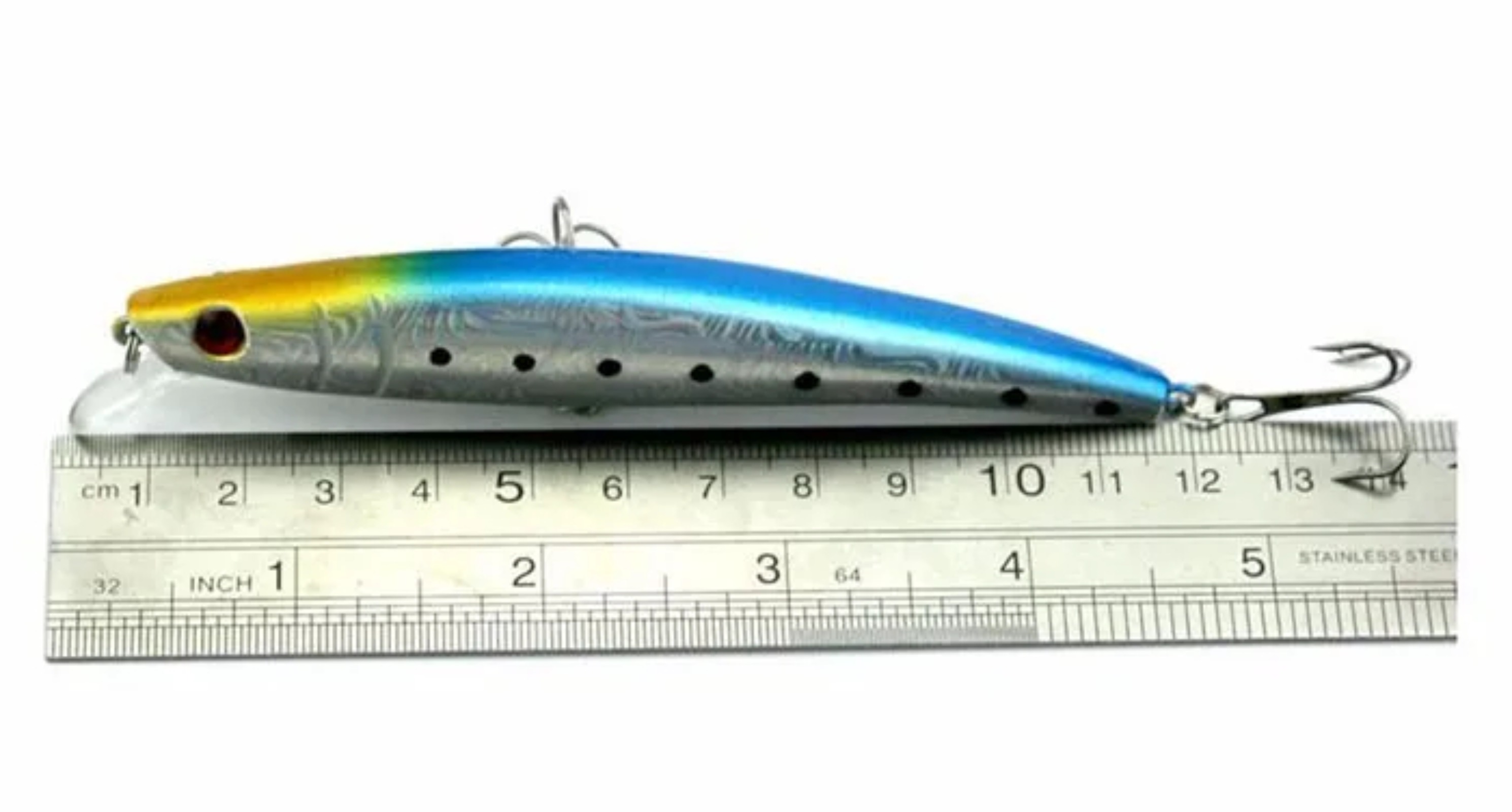 Minnow Fishing Lure 110mm 13g  - огляд і ціна Fishing Hook Treble