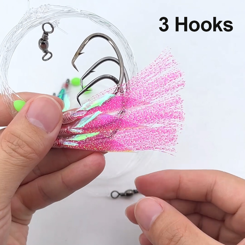 Bimoo 10packs Seawater Fishing - огляд і ціна Fishing Hook Size