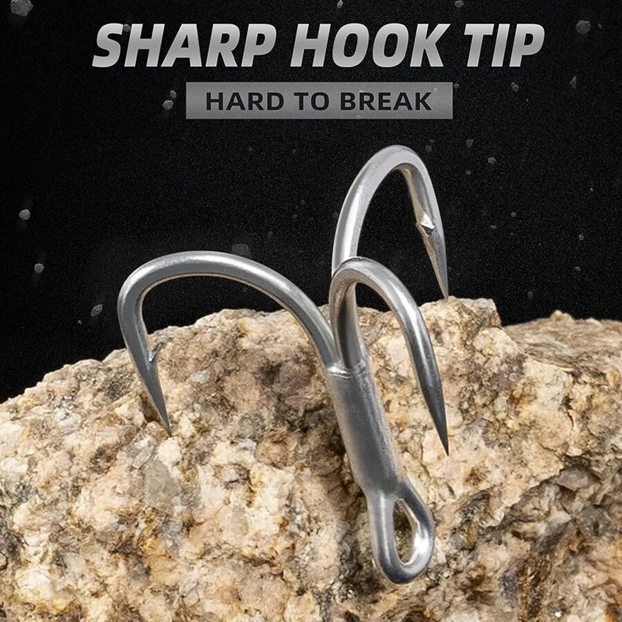 Fishing Treble Hooks High Carb - огляд і ціна Fishing Hook Offset