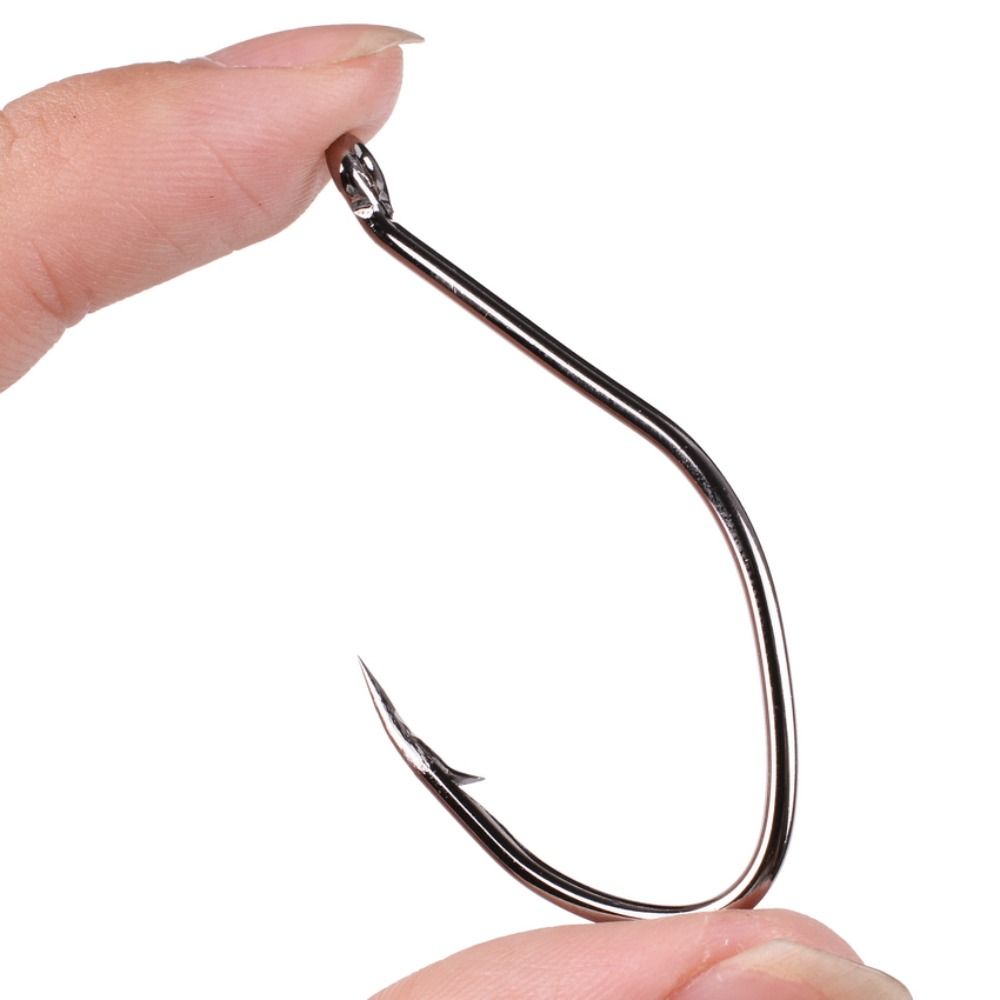 10pcs/Box Barbed Catfish Fishi - огляд і ціна Fishing Hook Circle