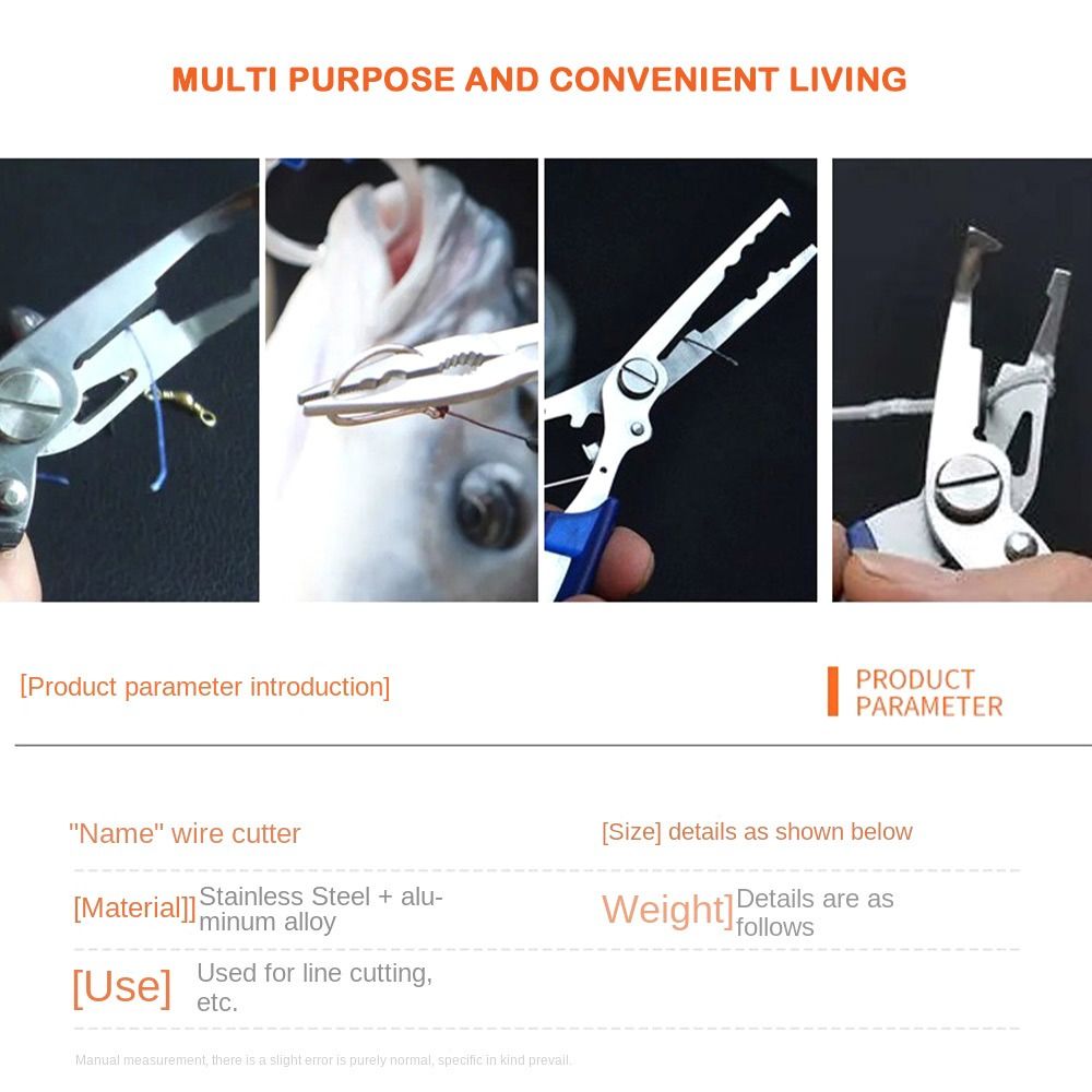 Aluminum Alloy Fishing Pliers  - огляд і ціна Fishing Hook Remover