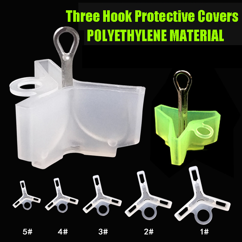 20Pcs/Lot Durable Protector Ca - огляд і ціна Fishing Hook Treble