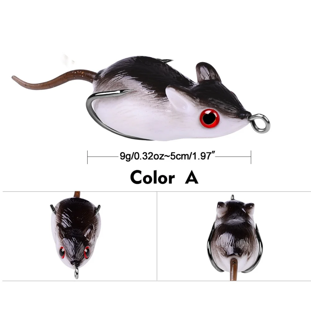 Soft Amphibian Fishing Lure wi - огляд і ціна Fishing Hook Weedless