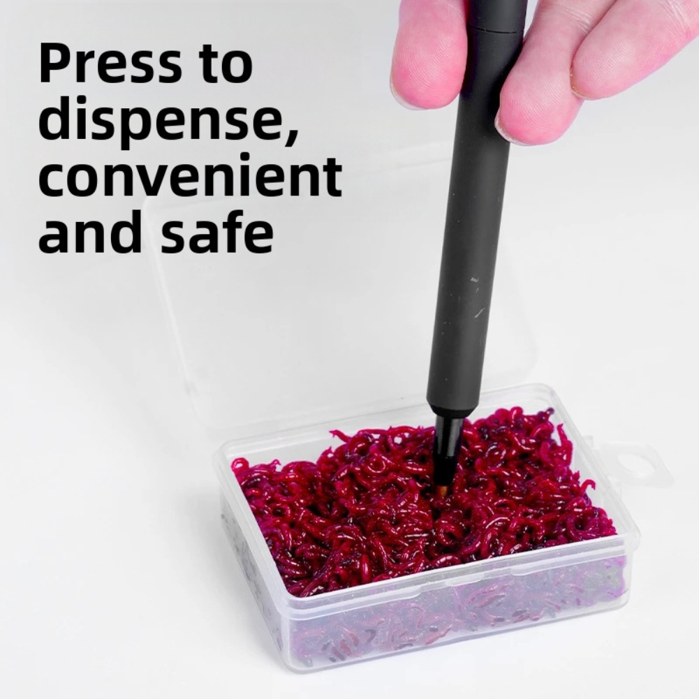 Red worm baiting device for fi - огляд і ціна Fishing Hook Size
