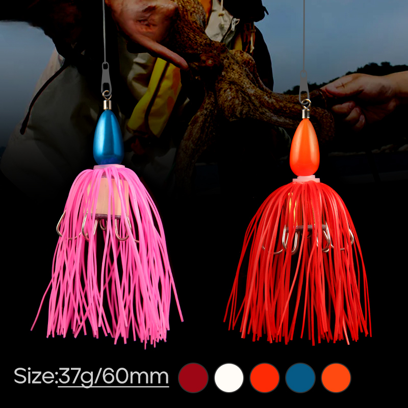37g Weedless Football Jig Head - огляд і ціна Fishing Hook Weedless