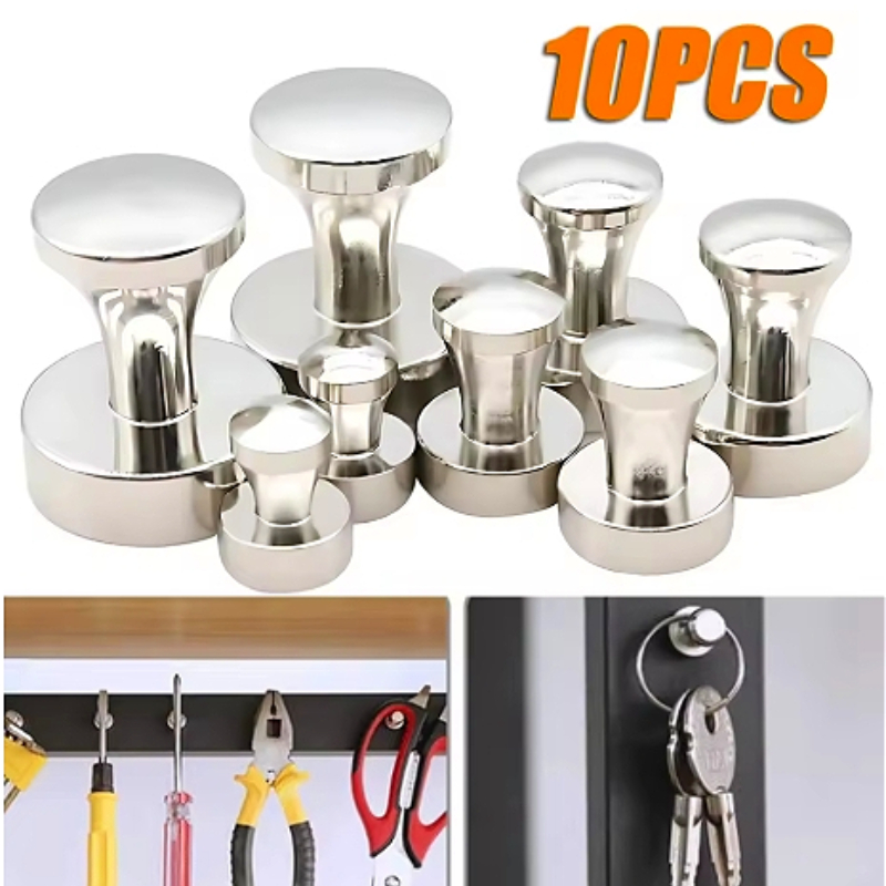 10PCS Magnet Super Strong Fish - огляд і ціна Fishing Hook Stainless Steel