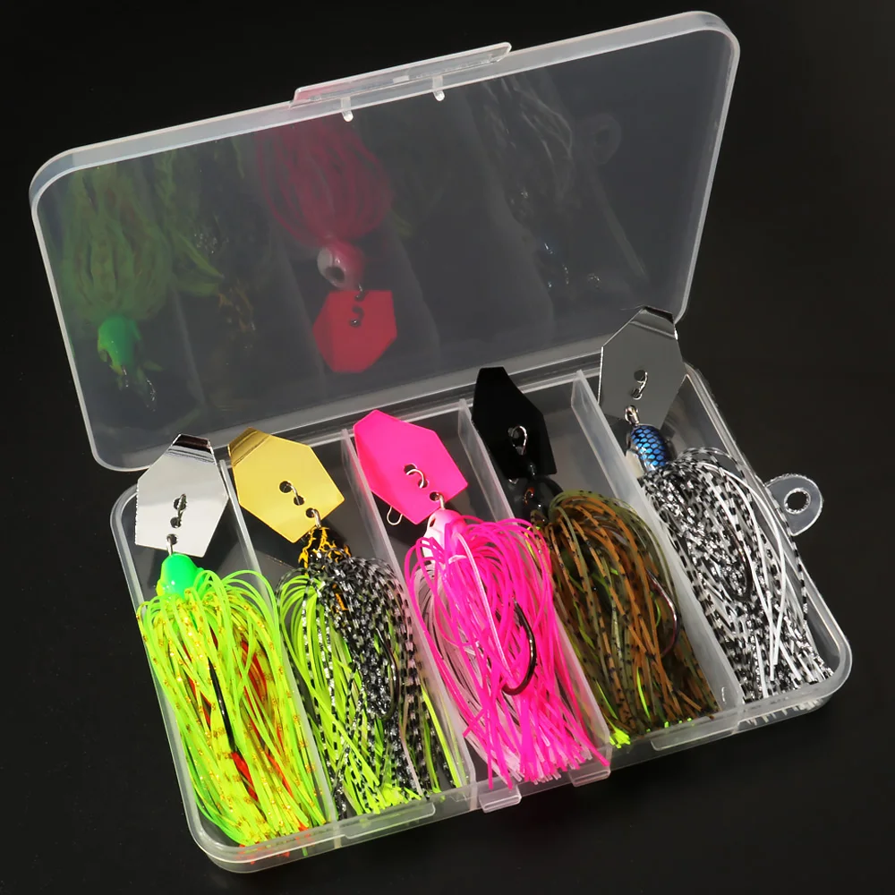 Spinner Bait 7g/9g/12g/14g/21g - огляд і ціна Fishing Hook Weedless