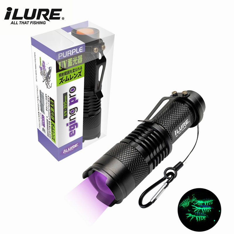 Mini UV Flashlight 395nm Ultra - огляд і ціна Fishing Hook Jig
