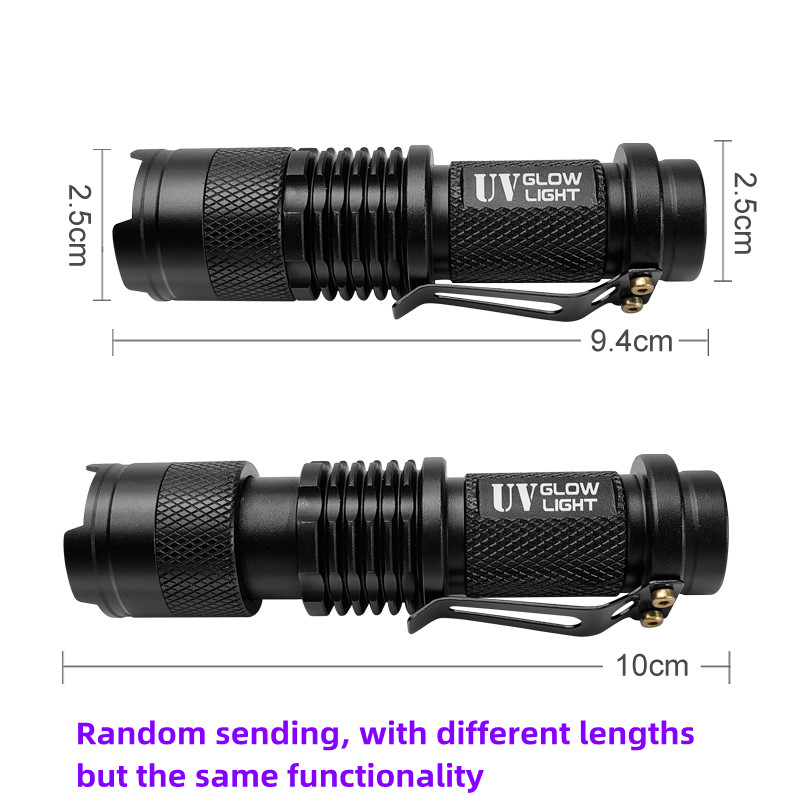 Mini UV Flashlight 395nm Ultra - огляд і ціна Fishing Hook Jig