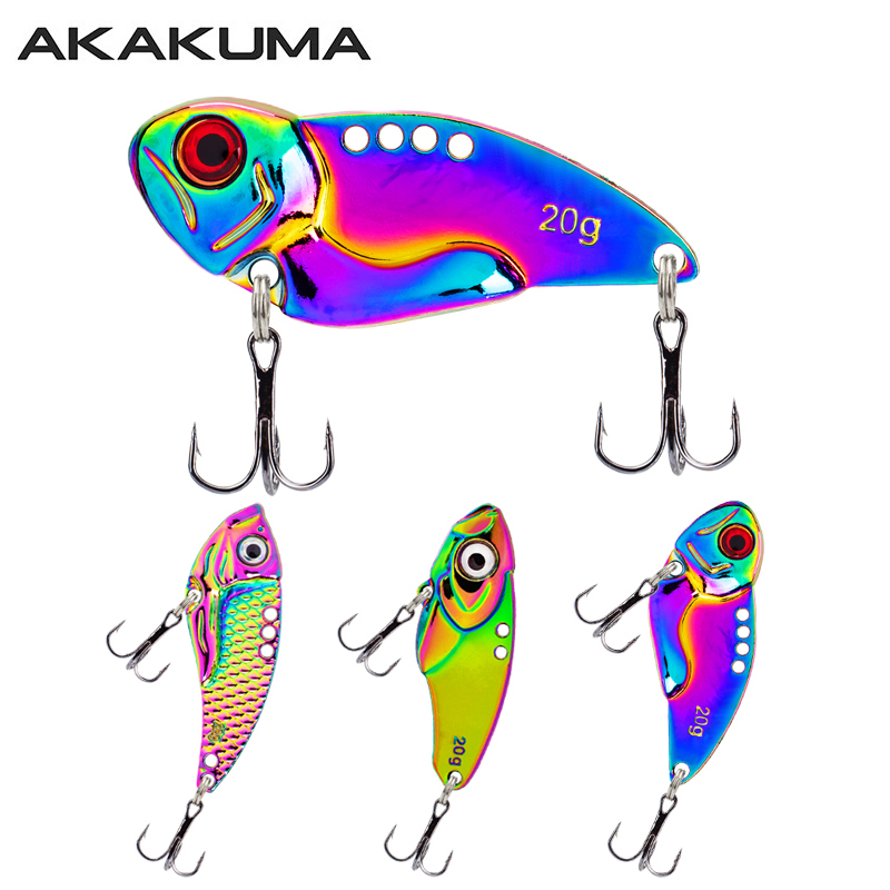 3PCS Metal Colorful VIB Lure 5 - огляд і ціна Fishing Hook Treble