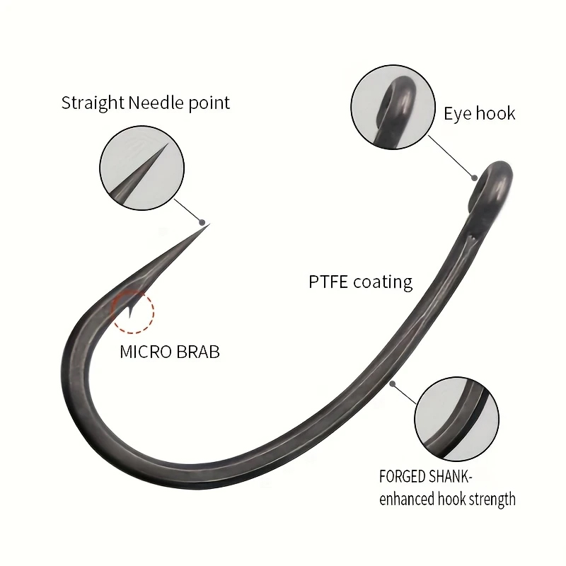 6pcs Ready Made Blow Back Hair - огляд і ціна Fishing Hook Size