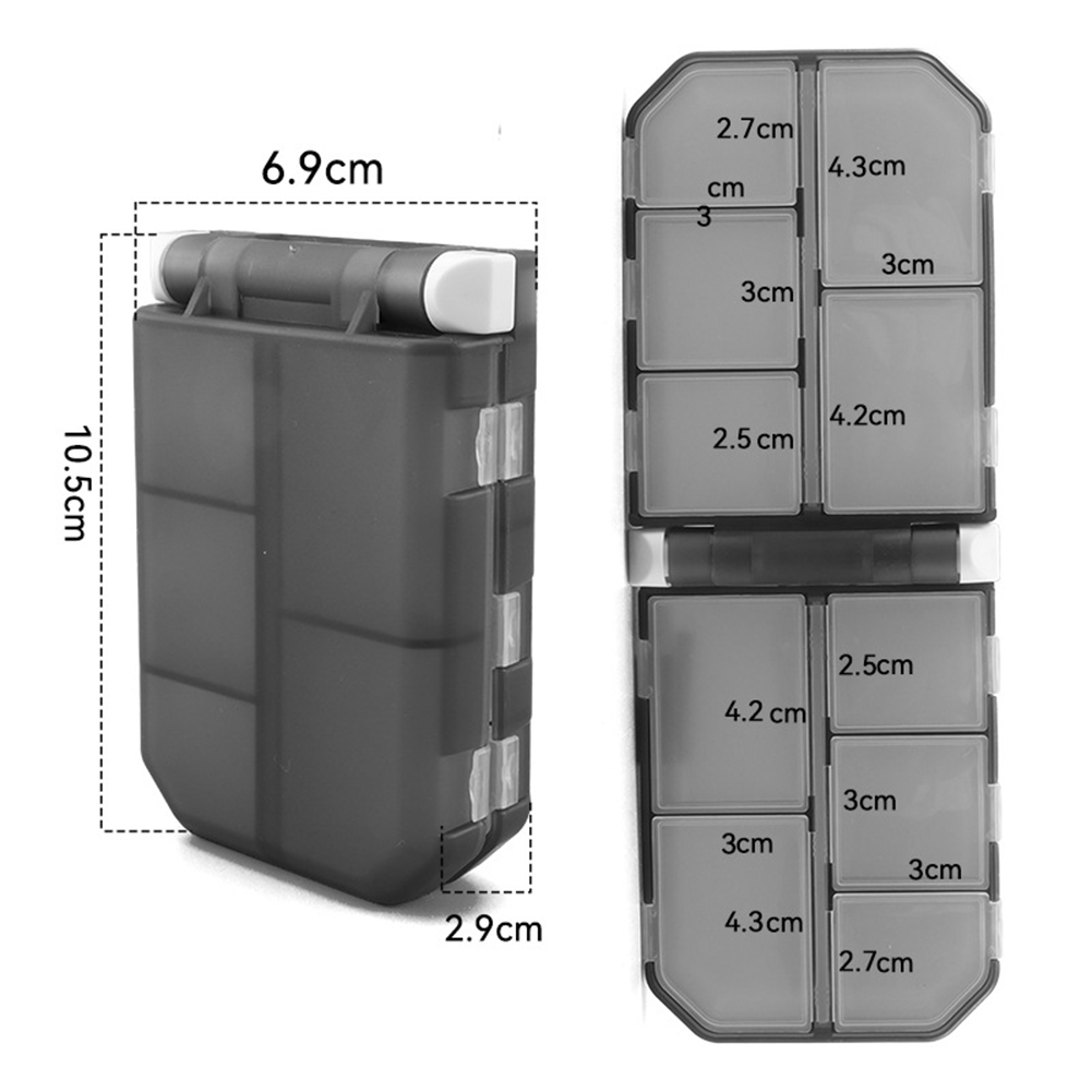 Fishing Tackle Box Double-Side - огляд і ціна Fishing Hook Box
