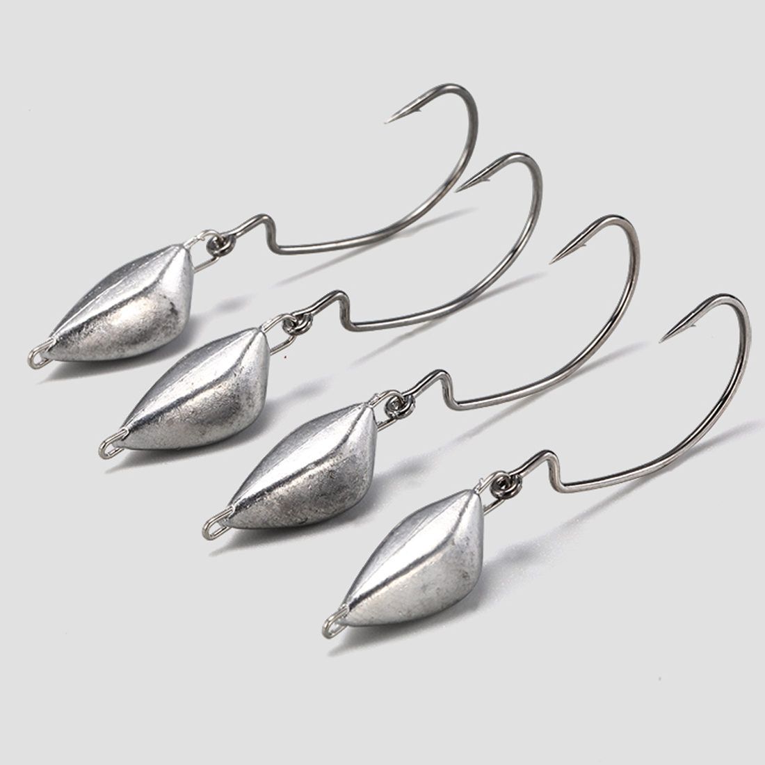 FishTrip 10Pcs Jig Head Fishin - огляд і ціна Fishing Hook Weedless