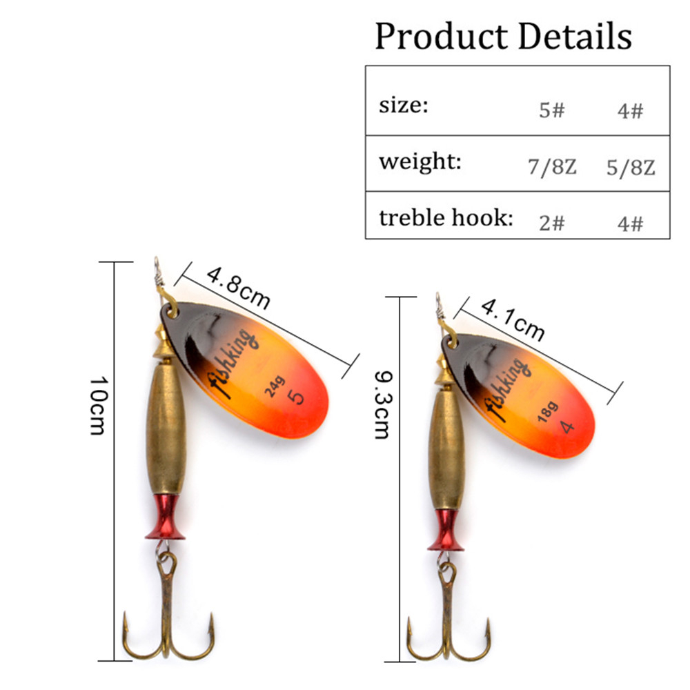 NGB Long Cast Spinner Bait Fis - огляд і ціна Fishing Hook Treble