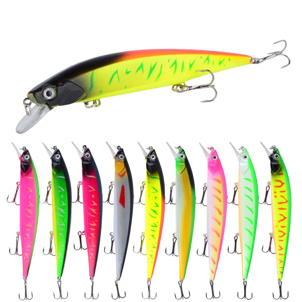 1pc 14cm/20g Plastic Simulatio - огляд і ціна Fishing Hook Treble