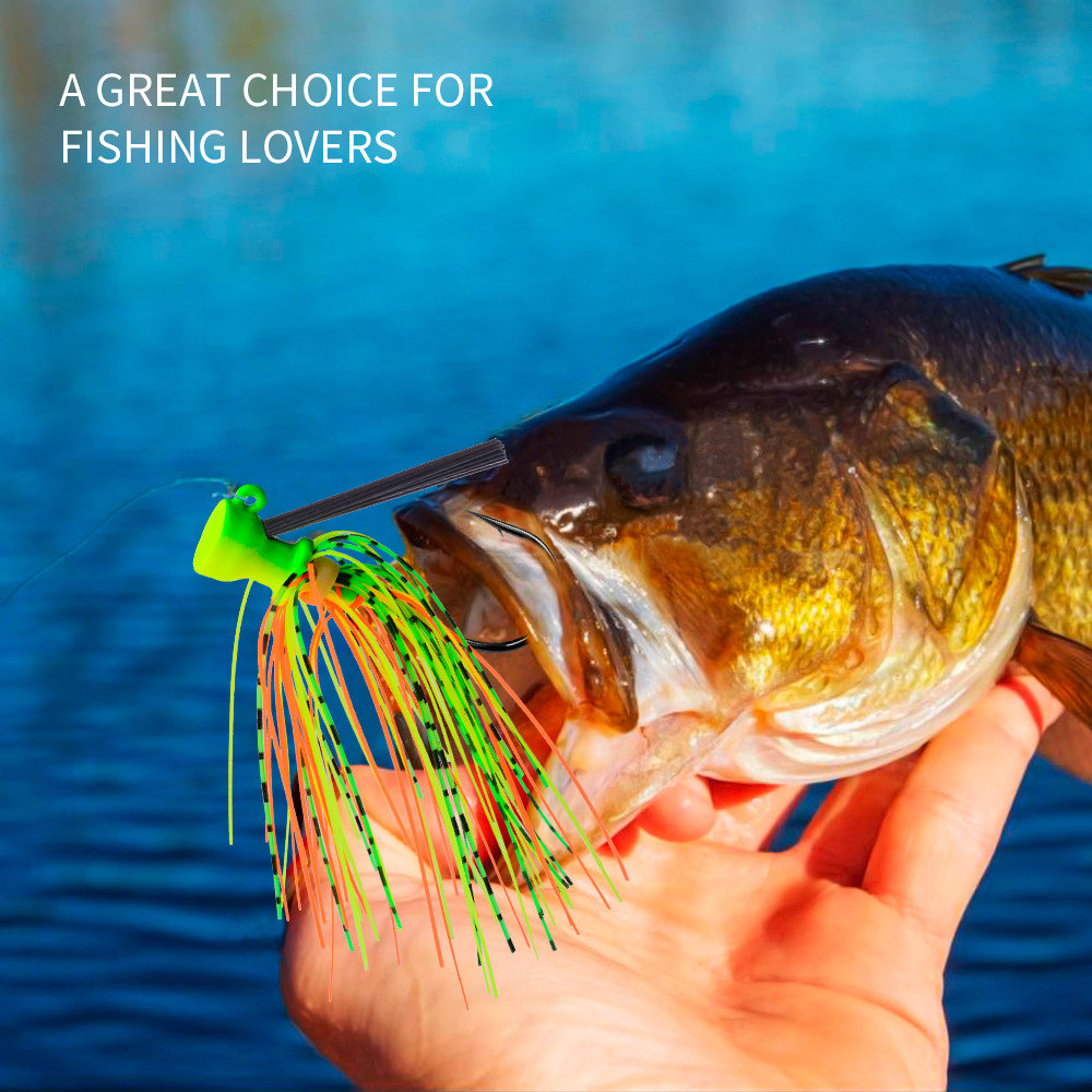 7G 10G 14G Jig Hook Fishing Lu - огляд і ціна Fishing Hook Weedless