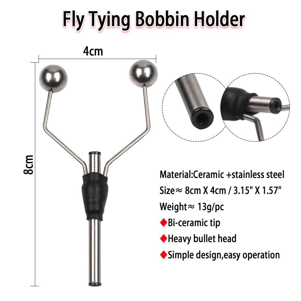 Vampfly Bi-Ceramic Tip Bobbin  - огляд і ціна Fishing Hook Jig