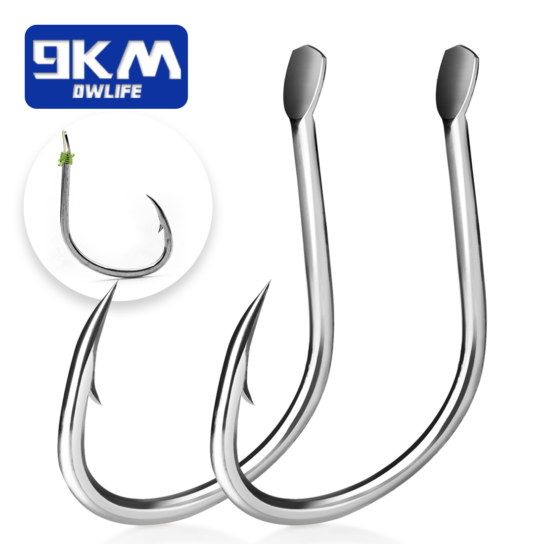 9KM Live Bait Hooks Saltwater  - огляд і ціна Fishing Hook Circle